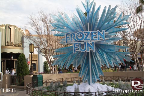 Frozen Fun at Disneyland