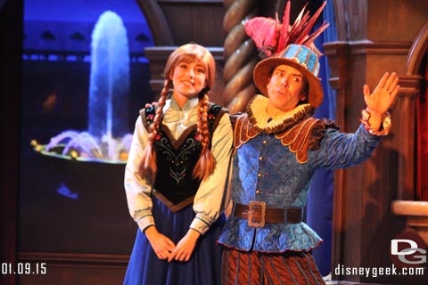 Disneyland's Royal Theatre - Frozen Fun
