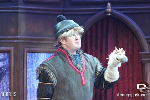 Disneyland's Royal Theatre - Frozen Fun
