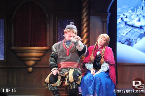 Disneyland's Royal Theatre - Frozen Fun