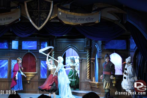 Disneyland's Royal Theatre - Frozen Fun