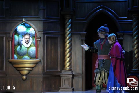 Disneyland's Royal Theatre - Frozen Fun