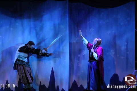 Disneyland's Royal Theatre - Frozen Fun