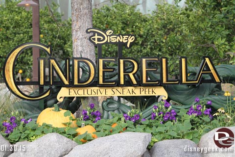 Cinderella Sneak Peek