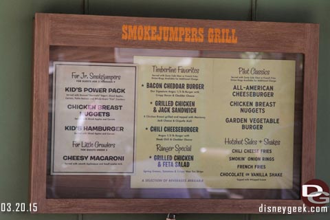 A 1st look at Smokejumpers Grill in Disney California Adventure