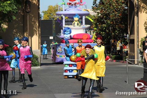 Inside Out Pre-parade