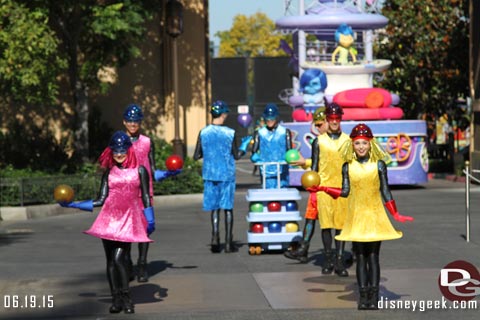 Inside Out Pre-parade