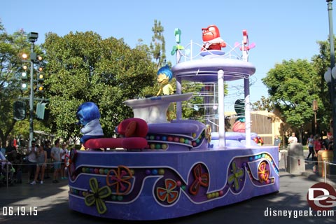 Inside Out Pre-parade