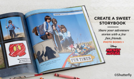 Shutterfly introduces Disney photo books and other customized products -  AllEars.Net