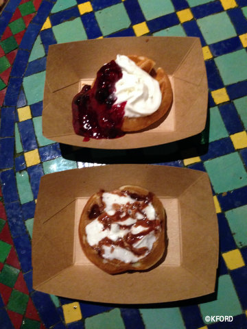 Epcot International Food & Wine Festival Belgium Waffles
