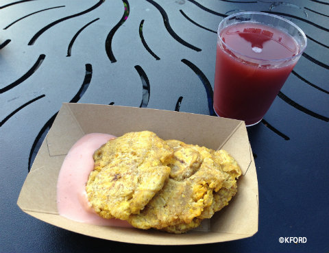 Epcot International Food & Wine Festival Tostones Sangriiia