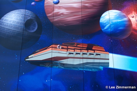Star Tours Mural