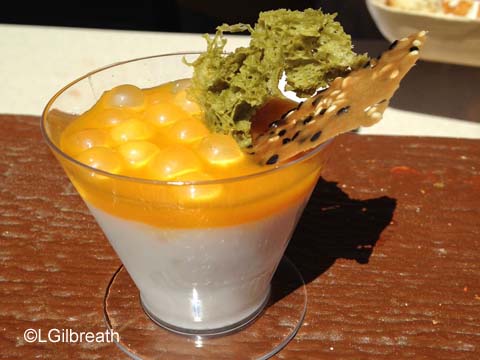 DCA Food and Wine Festival Coconut Tapioca