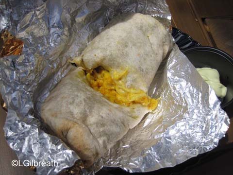 DCA Food and Wine Festival Chile and Cauliflower Burrito