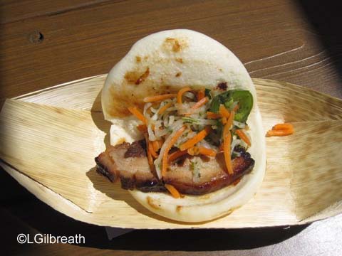 DCA Food and Wine Festival Pork Belly Bao Taco