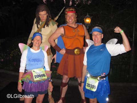 Inaugural Tinker Bell Half Marathon - January 29, 2012