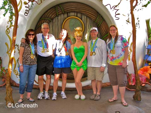 Inaugural Tinker Bell Half Marathon - January 29, 2012