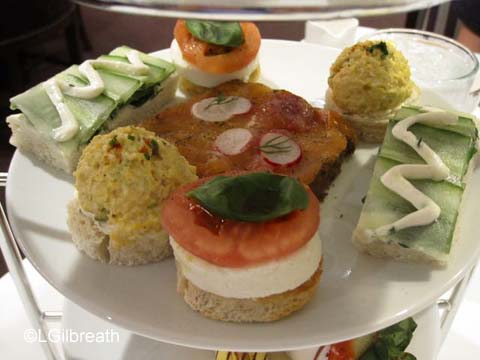 Disneyland Hotel Afternoon Tea sandwiches