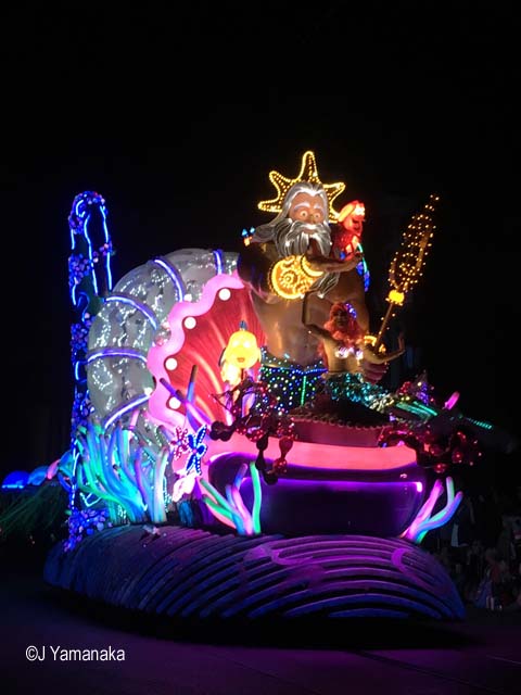 Pixar Fest Ariel float