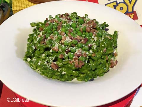 Pixar Fest Green Miso Pesto Pasta