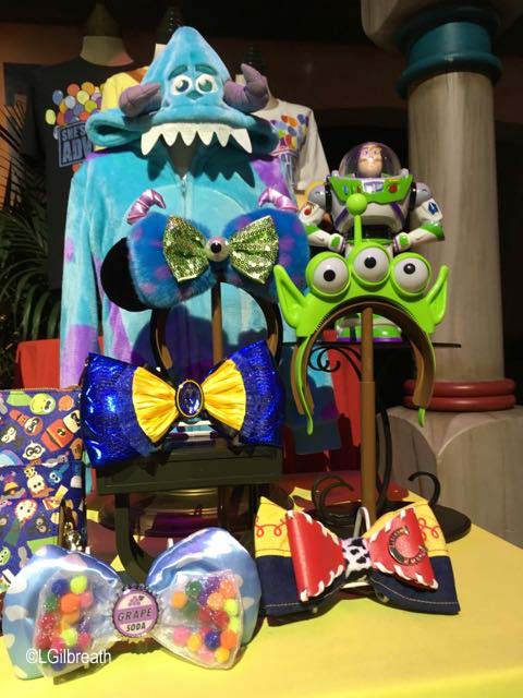 Pixar Fest merchandise