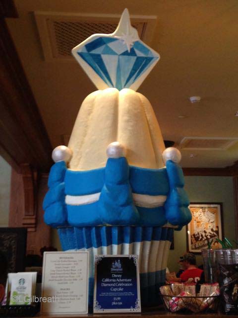 Disneyland Anniversary Cupcake