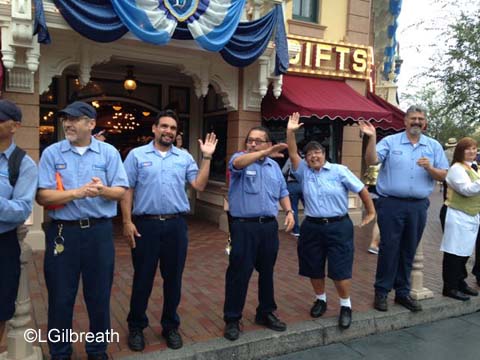 Disneyland 60th cast members