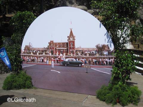 Disneyland 1955 photo spot parking lot