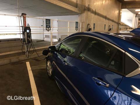 Disneyland Electric Vehicle Charging