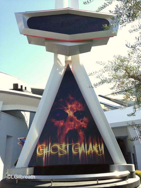 Disneyland Space Mountain Ghost Galaxy