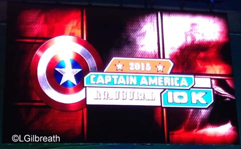 Captain America 10K logo