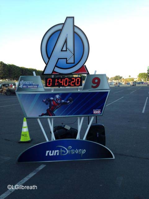 Avengers Half Marathon Mile 9