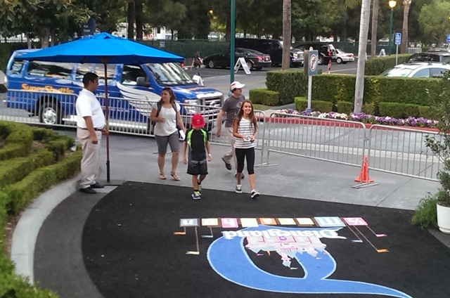 Disneyland Expo entrance