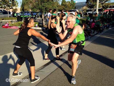 Disneyland 10th Annual Half Marathon band