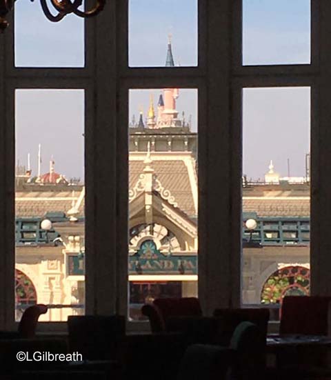 Disneyland Paris Hotel view