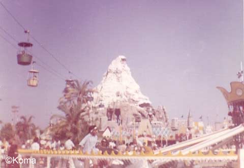 Disneyland Matterhorn 1963