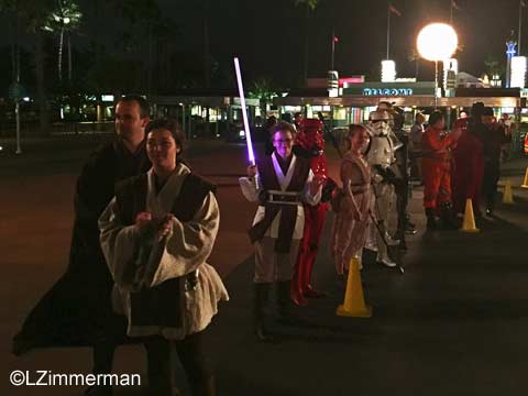 Star Wars Dark Side 10K cosplayers