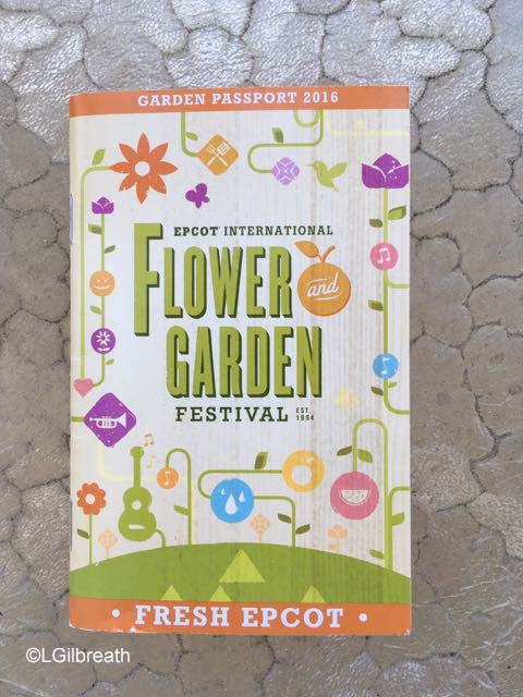 Epcot Flower and Garden Festival Passport