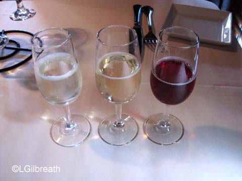 Brown Derby Sparkling Wine Flight