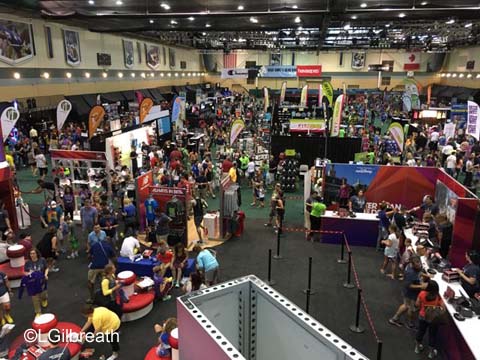 Star Wars Dark Side Expo show floor