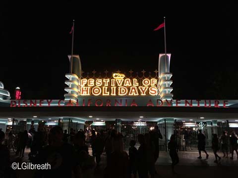 Festival of Holidays at Disney California Adventure