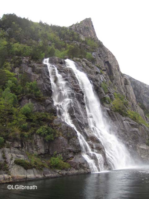 Hengjane Fall Lysefjord Stavanger Norway