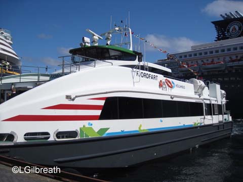 Fjordfart boat Stavanger Norway