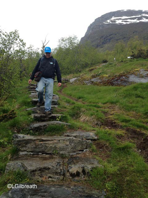 Geiranger Storseterfossen trail