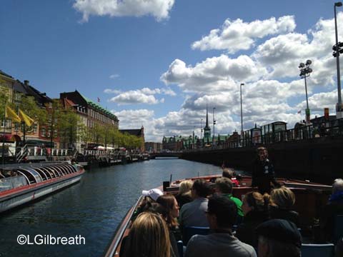 Copenhagen canal boat tour
