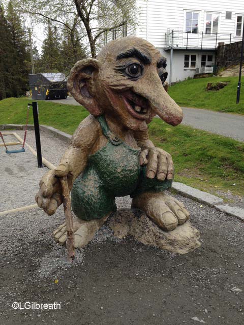 Troll on Mt. Floyen