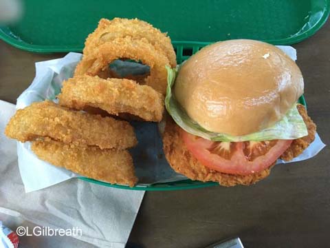 Disneyland Hungry Bear Crispy Chicken Sandwich