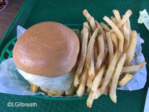 Disneyland Hungry Bear Cheeseburger