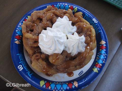 Disneyland Hungry Bear Churro Funnel Cake