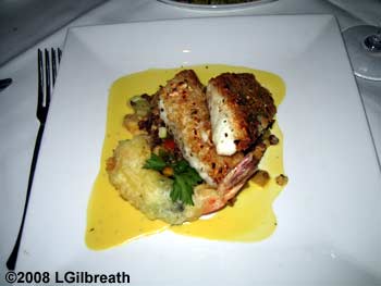 Napa Rose - Cashew Crusted Tai Snapper